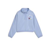 Sudadera PUMA x DORA THE EXPLORER T7 de corte holgado y cuello Rojoondo con cremallera para niños, Accesoiros, Azul, 2-3Y