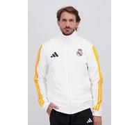 ADIDAS PERFORMANCE Sudadera con cremallera deportiva 'Real Madrid DNA' azul oscuro / amarillo oscuro / rojo / blanco L-XL EUR