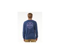 Sudadera rip curl stapler crew hombre azul S