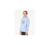 Sudadera rip curl stapler hood- niño ice azul 8 AÑOS