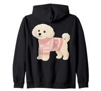 Sudadera Rosa maltesa de Octubre para mamá y mamá contra el cáncer de Mama Sudadera con Capucha