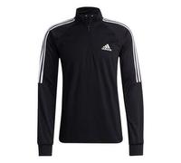 SUDADERA SERENO 1/4 CREMALLERA 3 FRANJAS NEGRO S