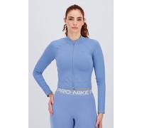 NIKE Sudadera con cremallera deportiva azul cielo S EUR