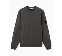Sudadera Stone Island Malfilé "Old Effect" para hombre Gris XL