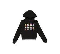 Sudadera 'Sweet Heart Candy' Infantil Mister Tee 122-128 azul pastel / rosa claro / negro / blanco