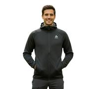 Sudadera técnica deportiva elástica gris Odlo para hombre XL