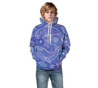 Sudadera Unisex con Capucha para niños y niñas con Estampado de Animales en 3D, Sudadera con Capucha para niñas y niños con Bolsillo Chaleco Mangas Hombre Camiseta Yoga Manga Larga