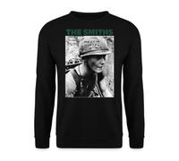 Sudadera unisex con texto en alemán "The Smiths Meat is Murder" | Soldado con mensaje político en casco