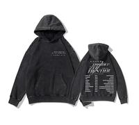 Sudadera Unisex de algodón Lavado Vintage 1ST World Tour 'Episode 1: Zero Frontier' 2026(A Washed- Fleece,4XL)