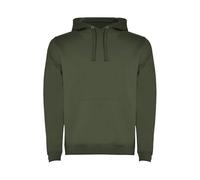Sudadera Urban 1067 con Capucha Bicolor de Doble Tejido Elastano 1x1 en puños y Cintura