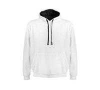 Sudadera Urban 1067 con Capucha Bicolor de Doble Tejido Elastano 1x1 en puños y Cintura