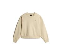 Vans - Sudadera de cuello redondo Style 76, Mujer, Beis, Talla: XS