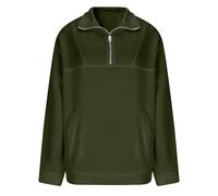 Sudadera Verde Sin Capucha Hoodie Marron Burdeos Pareja Fit Vaquera Coral Camisa Basico Fluorescente Botones Top Holgada Caidos Chicle Aborregadas Fashion Vendidas Urbanas