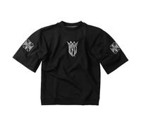 Sudadera West Coast Choppers De Manga Corta CFL Color Negro Talla L