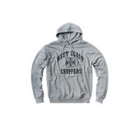 Sudadera West Coast Choppers Iron Oversize Gris AceroS Gris Acero