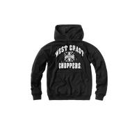 Sudadera West Coast Choppers Iron Oversize NegroXL Negro