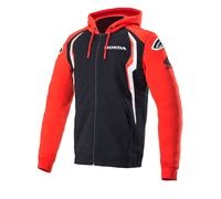 Sudadera Zip Honda Alpinestars Para Hombre (Rojo/Negro) Talla: L