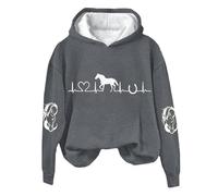 Sudaderas abrigo mujer invierno con capucha Hoodie Sudadera suave cárdigan Otoño Fleece Cómodas Sudadera con Capucha Color Sólido Sudadera Moda Cálida con Cremallera y Bolsillos, Dark Gray, S