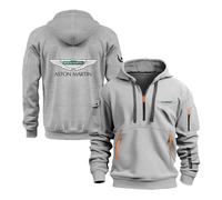 Sudaderas Cómodas Hombre para A.s.t.o.n M.a.r.ti.n Gráfica Ropa Exterior Chándal Manga Larga Bolsillo Chaquetas Abrigos Media Cremallera Tops Deportivos-QHSe||m