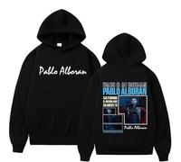 Sudaderas con Capucha de la Gira Mundial de Pablo Alborán. Ropa de Hombre. Camisetas cómodas de Tendencia. Pulóveres. Sudaderas Oversize de Estilo Hip Hop Urbano.