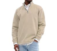 Sudaderas con capucha de media cremallera para hombre, sin capucha, cuello alto, manga larga, casual, ajustada, delgada, transpirable, unisex, ligera, para exteriores, ropa deportiva y de trabajo