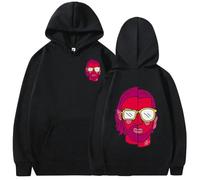 Sudaderas con Capucha Estampadas a Doble Cara de Le Monde Chico álbum PNL Rap francés Hip Hop Unisex Estilo Urbano.