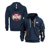 Sudaderas con Capucha Gráficas para Hombre In.di.an.Ap.OL.is 500 Abrigos Deportivos Jersey Ropa Deportiva Tops De Manga Larga Sudadera Media Cremallera-SLanSe||m