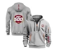 Sudaderas con Capucha Gráficas para Hombre In.di.an.Ap.OL.is 500 Abrigos Deportivos Jersey Ropa Deportiva Tops De Manga Larga Sudadera Media Cremallera-QHuiSe||3X_l