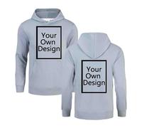 Sudaderas con Capucha Hombre Personalizada Jersey Sudaderas para Personalizar Regalos Personalizados Tus Fotos y Textos Manga Larga Impresión Tops Navidad Halloween Regalos Personalizados