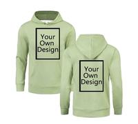 Sudaderas con Capucha Hombre Personalizada Jersey Sudaderas para Personalizar Regalos Personalizados Tus Fotos y Textos Manga Larga Impresión Tops Navidad Halloween Regalos Personalizados