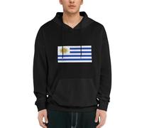 Sudaderas con Capucha Hombre Sweatshirts Costa Este De Uruguay Bandera Nacional De Forro Polar Hoodie Pullover Manga Larga Casual Sudaderas Hombre con Bolsillo Mujer
