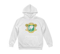 Sudaderas con Capucha Hombre Sweatshirts República De Costa De Marfil Emblema Nacional De Forro Polar Hoodie Pullover Manga Larga Casual Sudaderas Hombre con Bolsillo Mujer