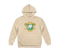 Sudaderas con Capucha Hombre Sweatshirts República De Costa De Marfil Emblema Nacional De Forro Polar Hoodie Pullover Manga Larga Casual Sudaderas Hombre con Bolsillo Mujer