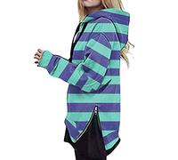 Sudaderas con Capucha Mujer Largas, Fossen Invierno Tumblr Sudaderas Anchas Bolsillo Camiseta de Manga Larga Blusa Tops Pullovers en Oferta y Marca (Verde, XL)