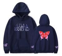 Sudaderas con Capucha Olivia Rodrigo Guts Sudaderas con Capucha Fans De La Música Hombres Mujeres Sudaderas con Capucha Unisex Sudaderas para Niños Jerseys XS-3XL-Black||XS