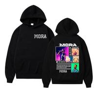 Sudaderas con Capucha Oversize de la Gira del álbum Mora Lo Mismo De Siempre para Hombre y Mujer. Estilo Retro Urbano Hipster clásico.