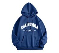 Sudaderas con capucha para hombre, cómodas, con cordón, con letra, sudadera con capucha Workou Western California, de manga larga, gótica con capucha, para otoño, linda, personalizada, a la moda