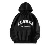 Sudaderas con capucha para hombre, cómodas, con cordón, con letra, sudadera con capucha Workou Western California, de manga larga, gótica con capucha, para otoño, linda, personalizada, a la moda