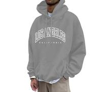 Sudaderas con capucha para hombre con letras gráficas, sudaderas con capucha para la universidad, suéteres lindos de anime, cómodos, delgados, de dibujos animados, a la moda, otoño, campo, para hombre