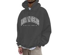 Sudaderas con capucha para hombre con letras Y2K, ropa con capucha y gráfico de campo, trajes de moda, lindos dibujos animados, ligeros, divertidos, para otoño, trabajo, preparado, cómodo