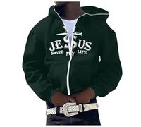 Sudaderas con capucha para hombre, diseño gráfico esencial de otoño, con cremallera, ajuste holgado, estilo gótico, tops personalizados, sudaderas con capucha Workou Country, suéteres de moda