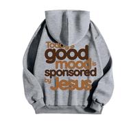 Sudaderas con capucha para hombre, estampado de letras con tema, Jesús, sudadera con capucha, para hombre, otoño, invierno, cálido, ligera, transpirable, sudaderas, sudaderas, sudaderas y sudaderas