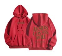 Sudaderas con capucha para hombre, estampado de letras con tema, Jesús, sudadera con capucha, para hombre, otoño, invierno, cálido, suéteres, chalecos y sudaderas, deporte, informal, con capucha