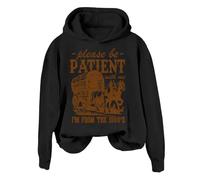 Sudaderas con capucha para mujer, con texto en inglés "Please Be Patient With Me I'm From The 1900s - Sudadera de manga larga para mujer, sudadera con capucha para mujer, moderna, cómoda, casual