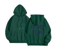 Sudaderas con capucha para mujer, diseño con texto en inglés "I'm Just A Girl", con capucha, ajuste holgado, a la moda, para adolescentes, diseño gráfico de letras, casual, de dibujos animados, Y2K