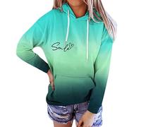 Sudaderas con capucha para mujer, diseño de Dear Person Behind Me Smile Happy Looks Good On You Lost Of Love, sudaderas con capucha para otoño, cómodas, informales, de invierno, a la moda, verde, XL