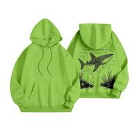 Sudaderas con capucha para mujer Inspiración Ocean Fashion Sudadera con capucha para mujer, deporte informal, sudaderas, chalecos y sudaderas, ligeras, transpirables, sudaderas, sudaderas, de manga