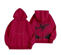 Sudaderas con capucha para mujer Inspiración Ocean Fashion Sudadera con capucha para mujer, deporte informal, sudaderas, chalecos y sudaderas, ligeras, transpirables, sudaderas, sudaderas, de manga