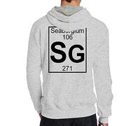 Sudaderas con capucha personalizables de Horror Evolution para hombre, Gris, L
