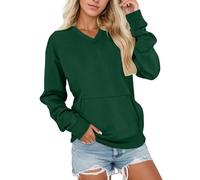 Sudaderas con capucha y cuello redondo para mujer, con forro polar, bonitos suéteres de invierno deportivos Y2K, cuello en V, suaves, cómodas, holgadas, ropa de moda, Workou Western Fall Graphic 2025